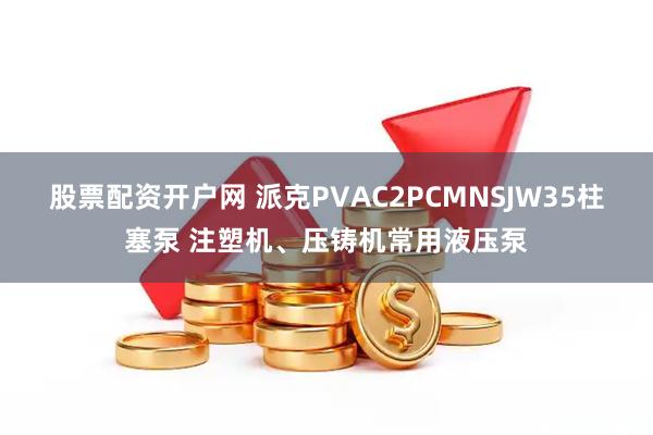 股票配资开户网 派克PVAC2PCMNSJW35柱塞泵 注塑机、压铸机常用液压泵